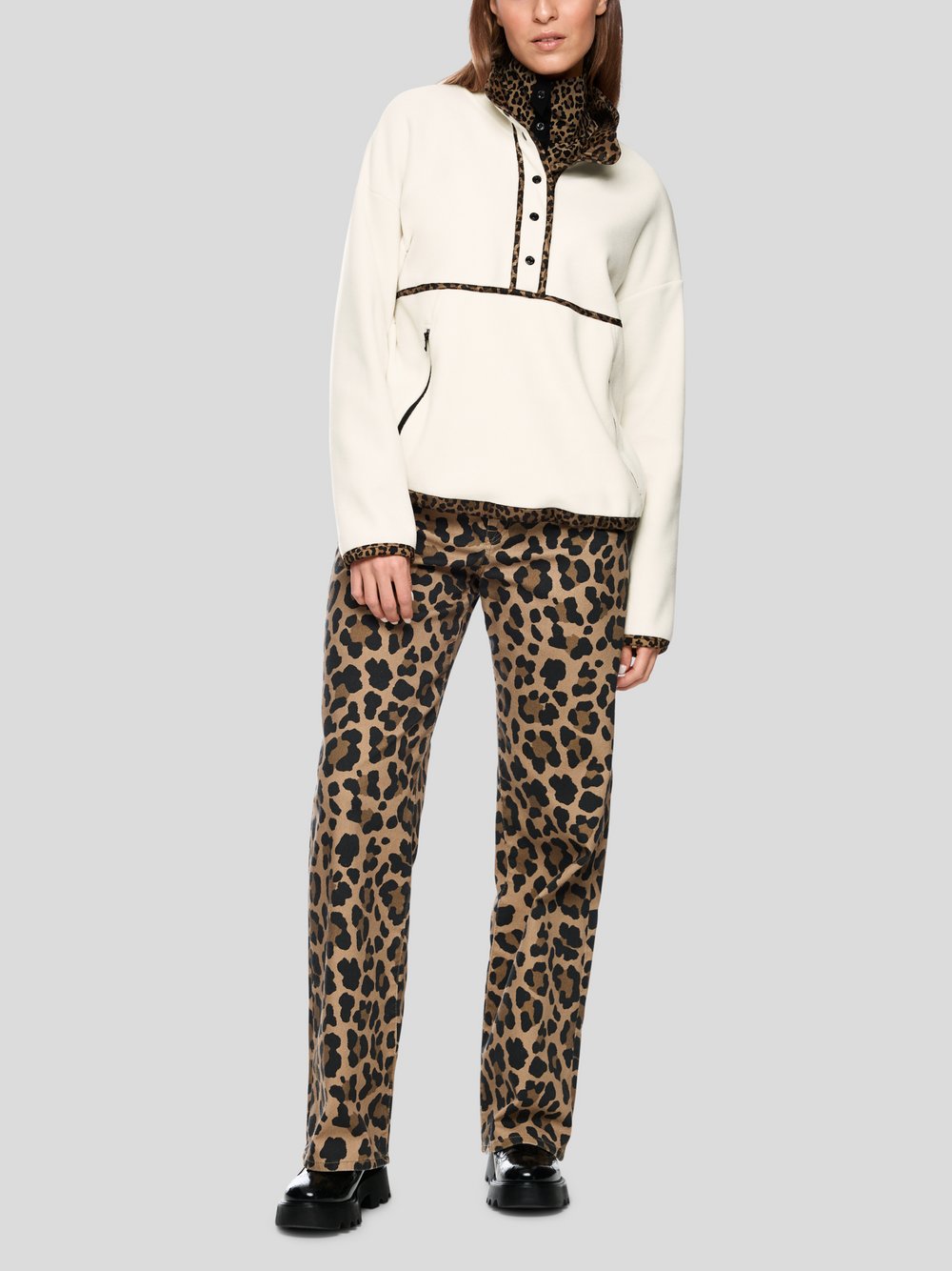 Marc Cain Sweat-Shirt Damen beige, 38