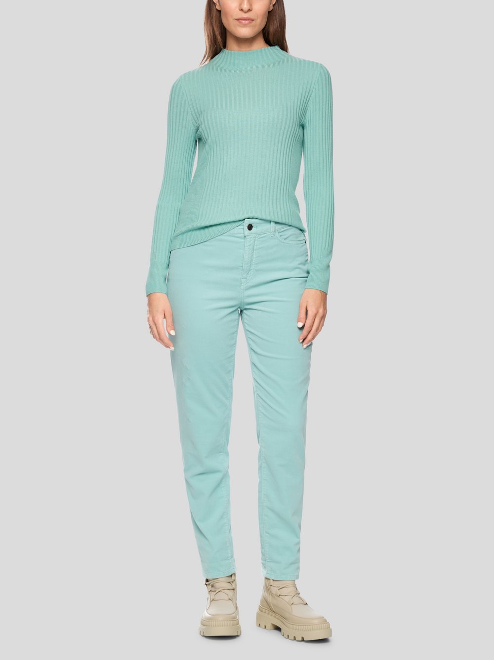 Marc Cain Pullover Damen Wolle grün, 36