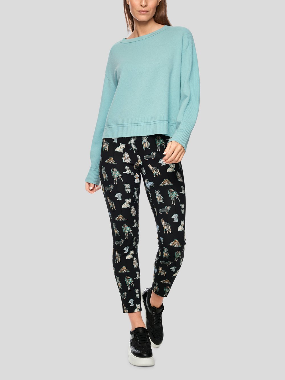 Marc Cain Pullover Damen Schurwolle grün, 46