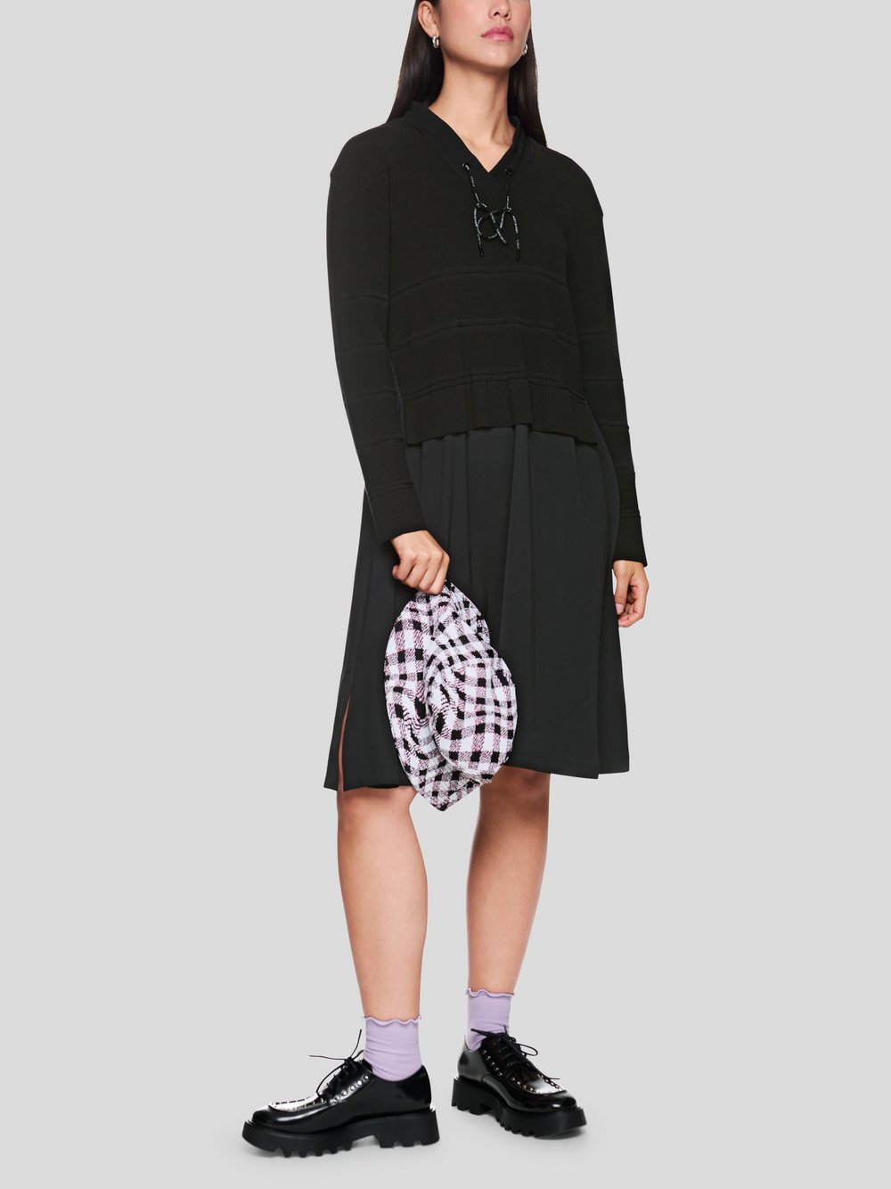 Marc Cain Kleid Damen Viskose schwarz, 36