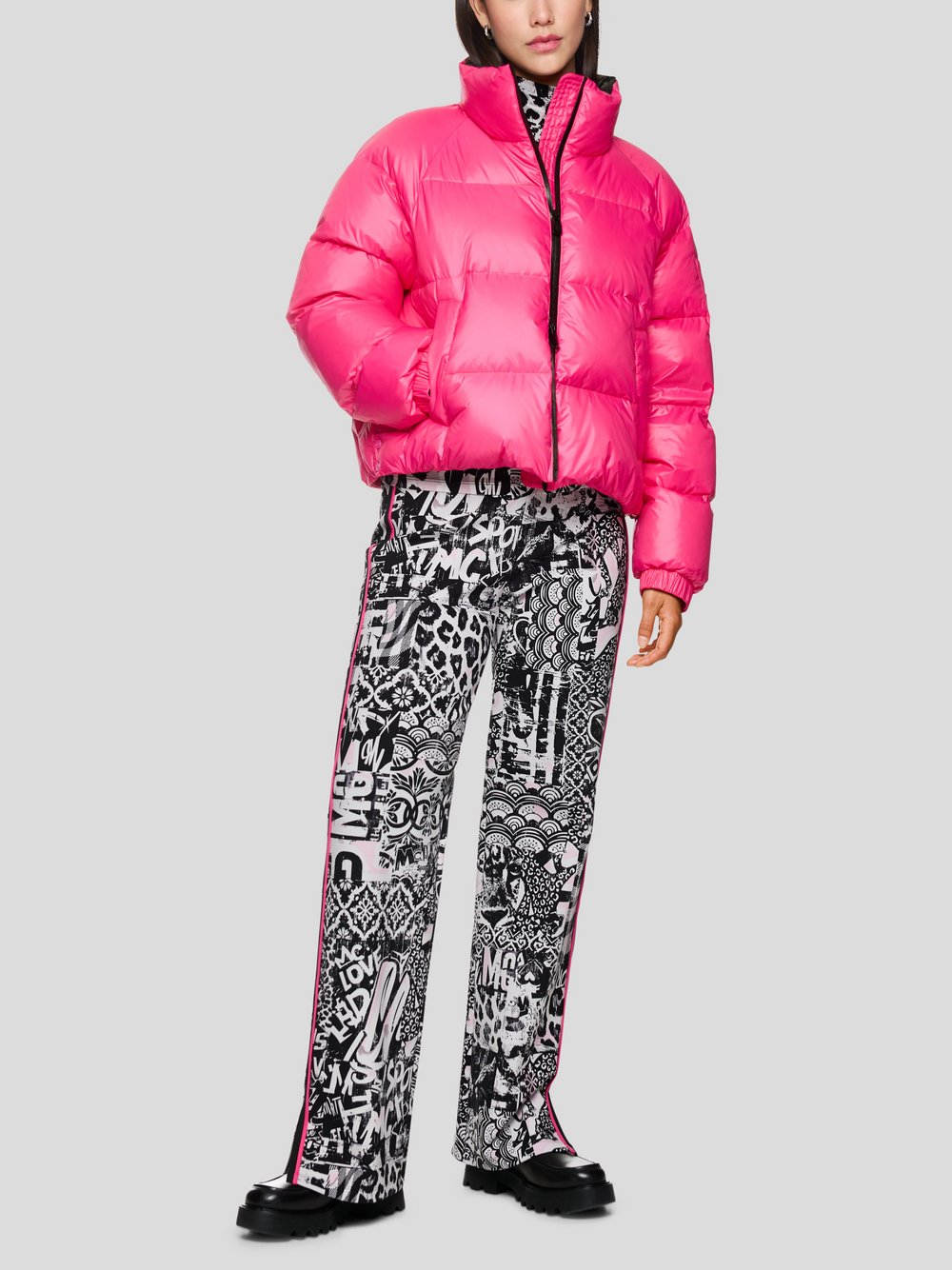 Marc Cain Outdoor-Jacke Damen Polyamid pink, 44
