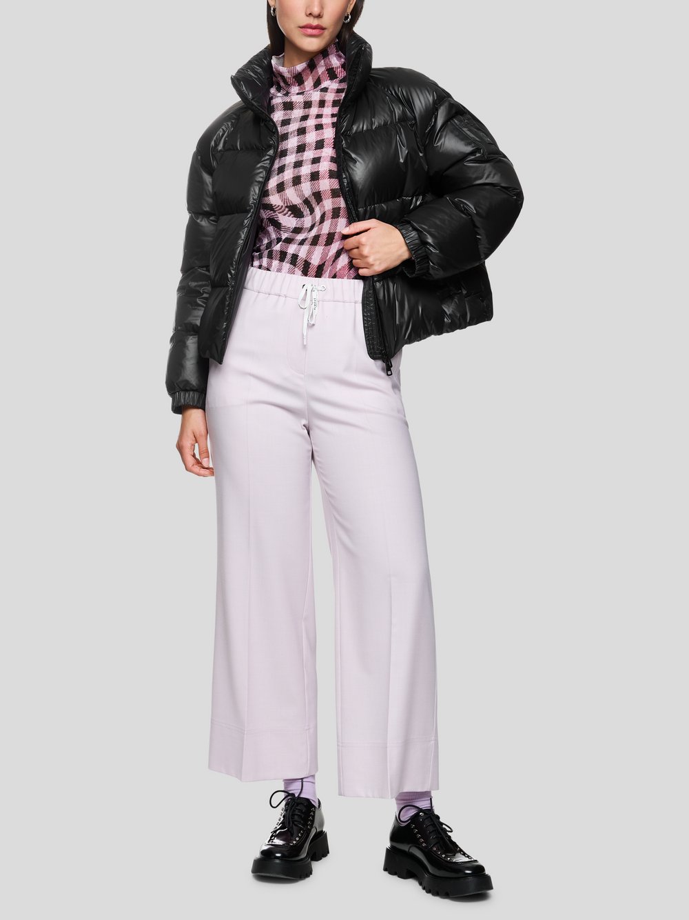 Marc Cain Outdoor-Jacke Damen Polyamid schwarz, 38