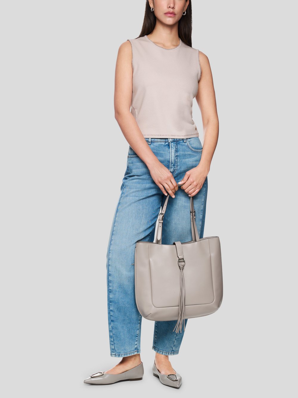 Thumbnail - Marc Cain Top Damen Viskose beige, 36