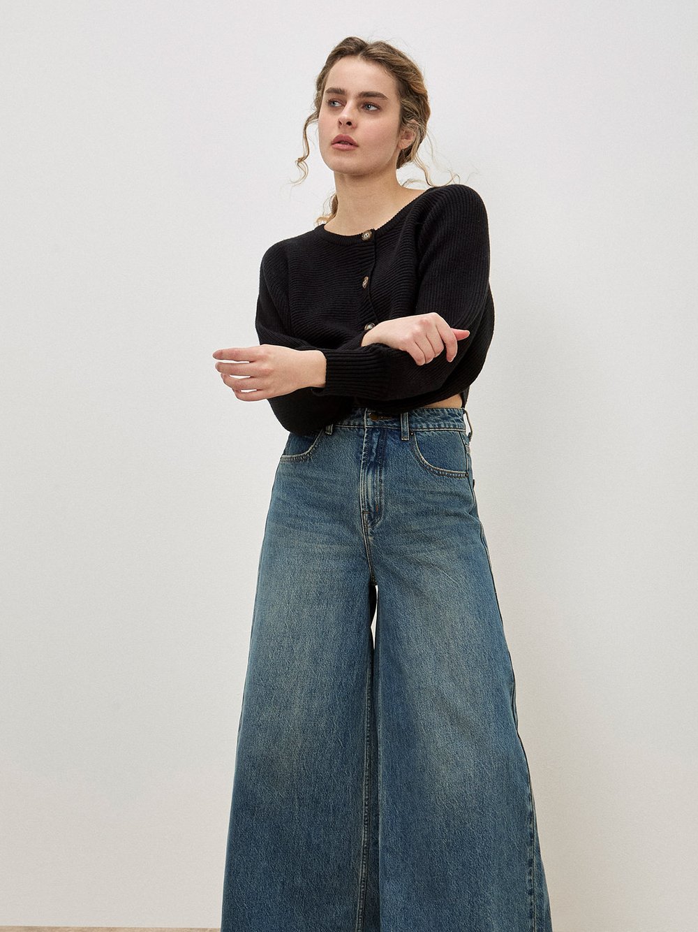 Thumbnail - Apricot Jeans Damen Baumwolle blau, 34