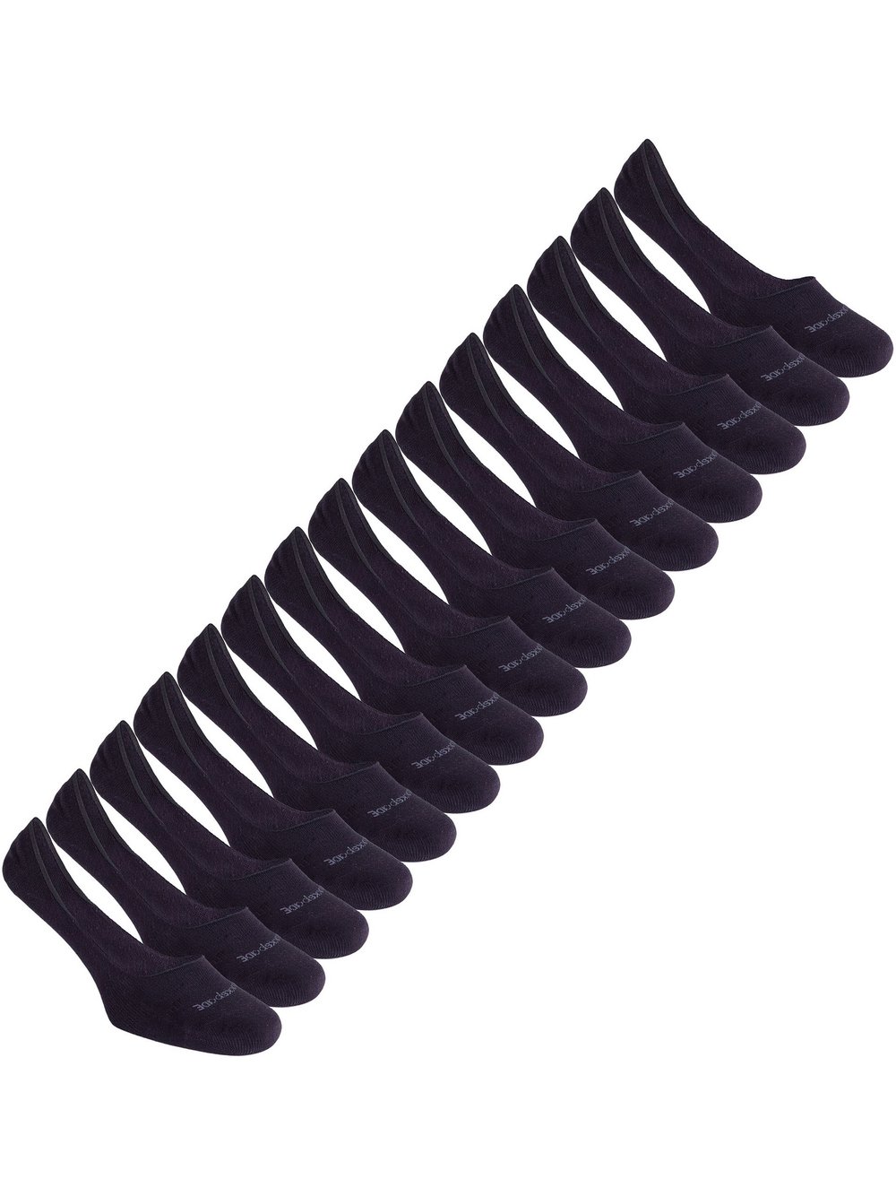 Blackspade Füßlinge Damen Modal schwarz, 43-46