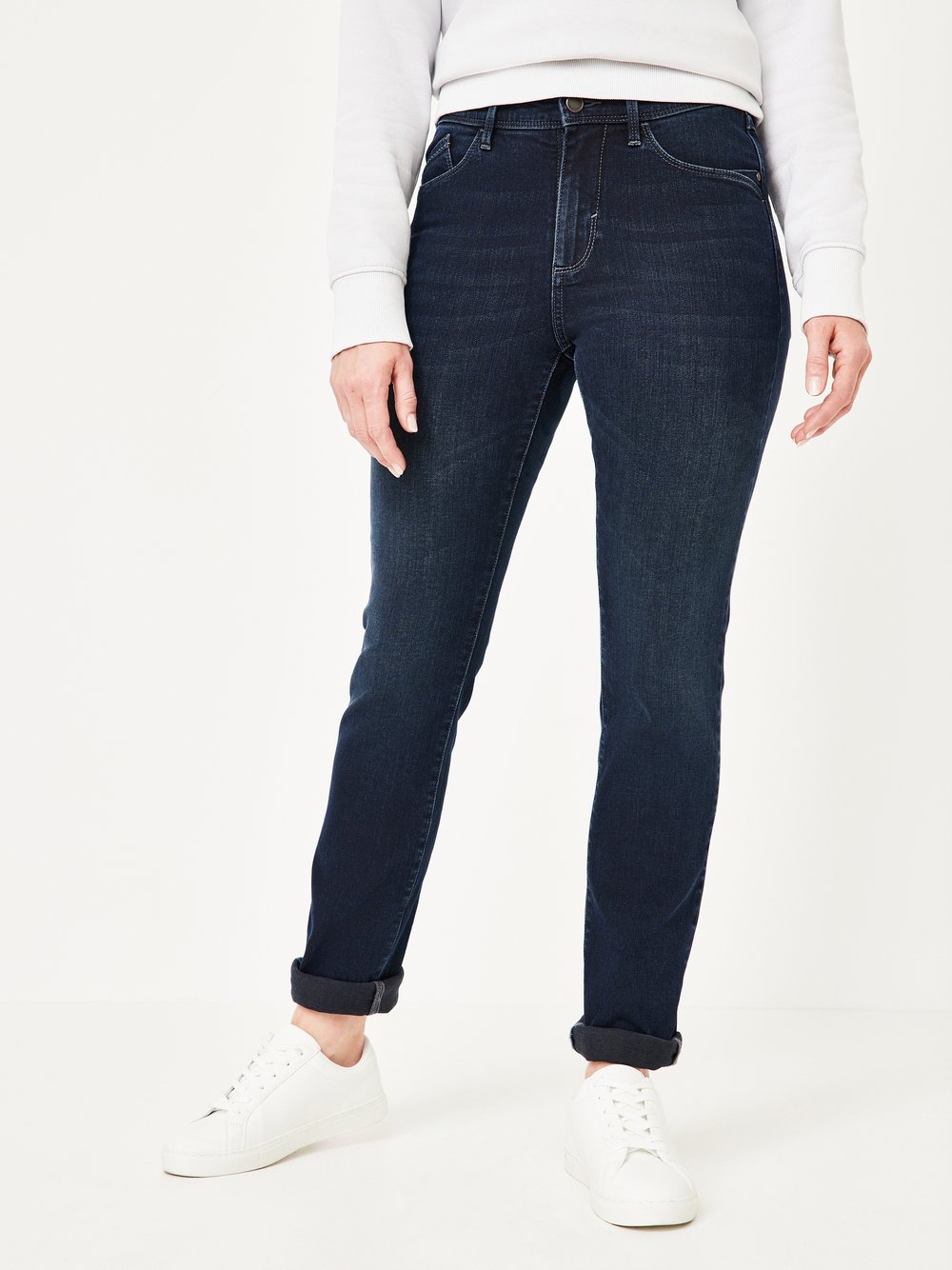 Paddock`s 5-Pocket Jeans Damen Baumwolle mehrfarbig, 42-32