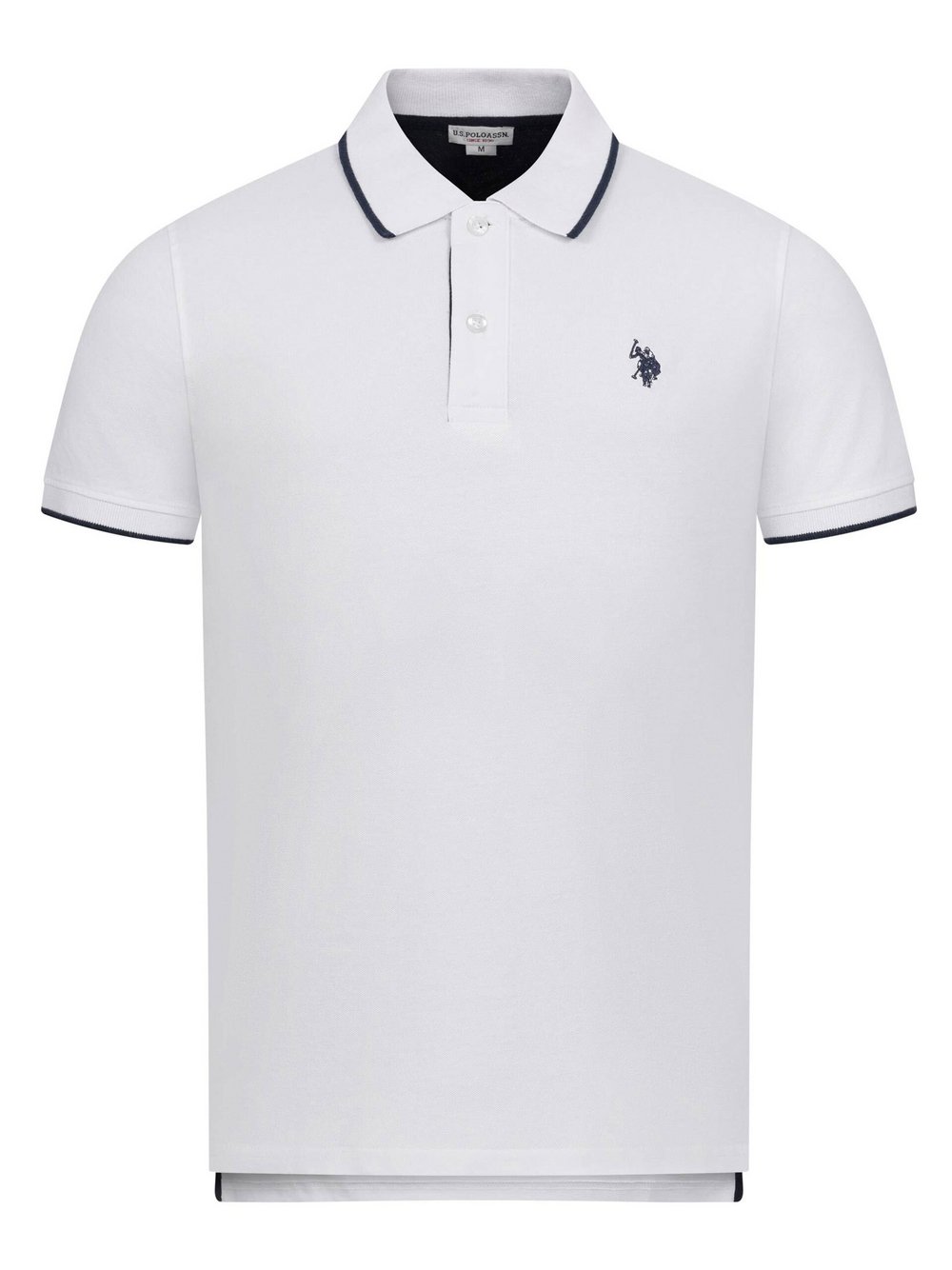 U.S. Polo Assn. Poloshirts  Herren Baumwolle weiß, S