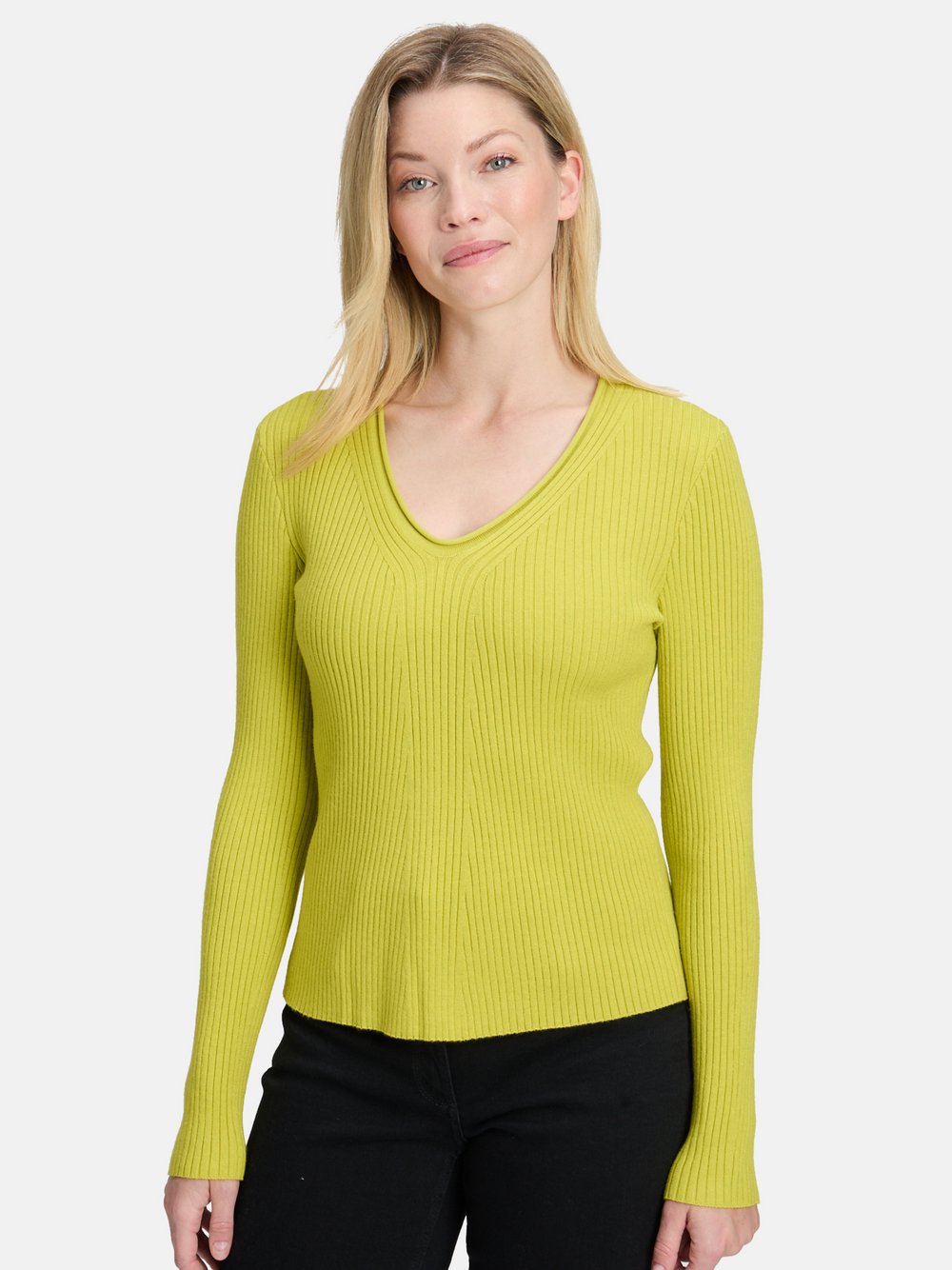 Thumbnail - Betty Barclay Feinstrickpullover Damen Viskose grün, 36