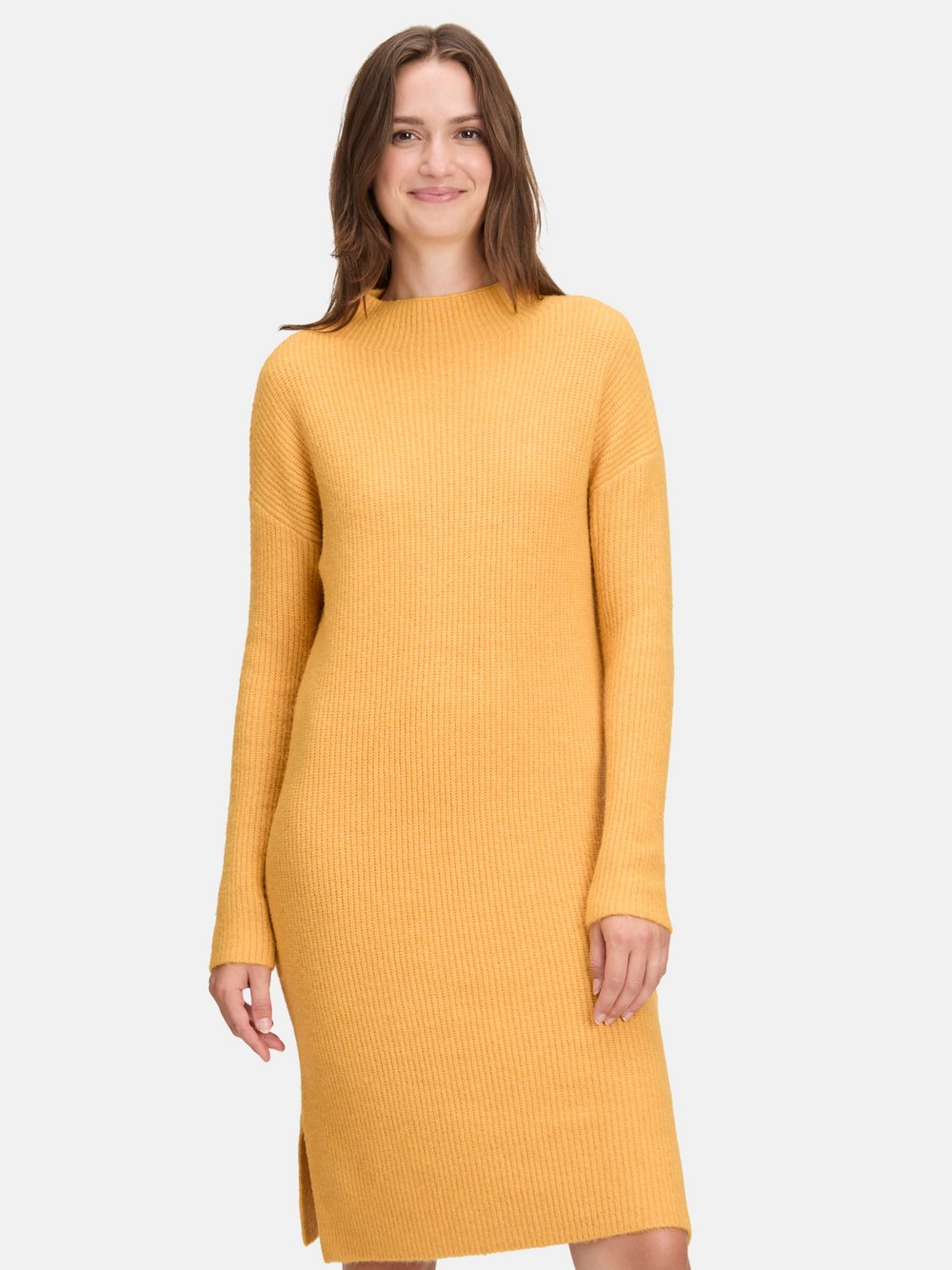 Cartoon Strickkleid Damen orange, 38