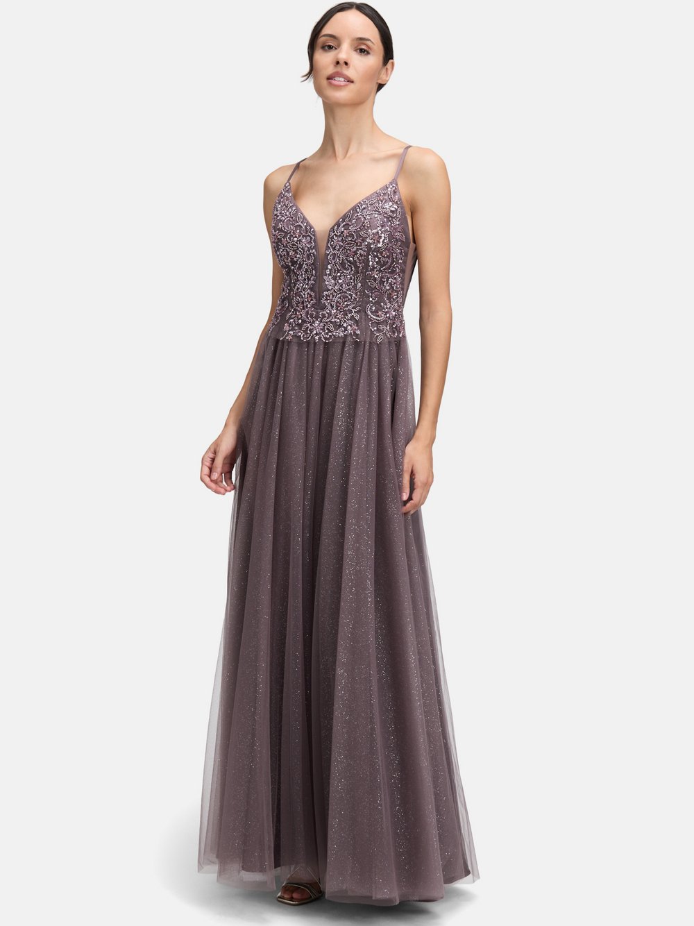 Vera Mont Abendkleid Damen Polyamid lila, 40