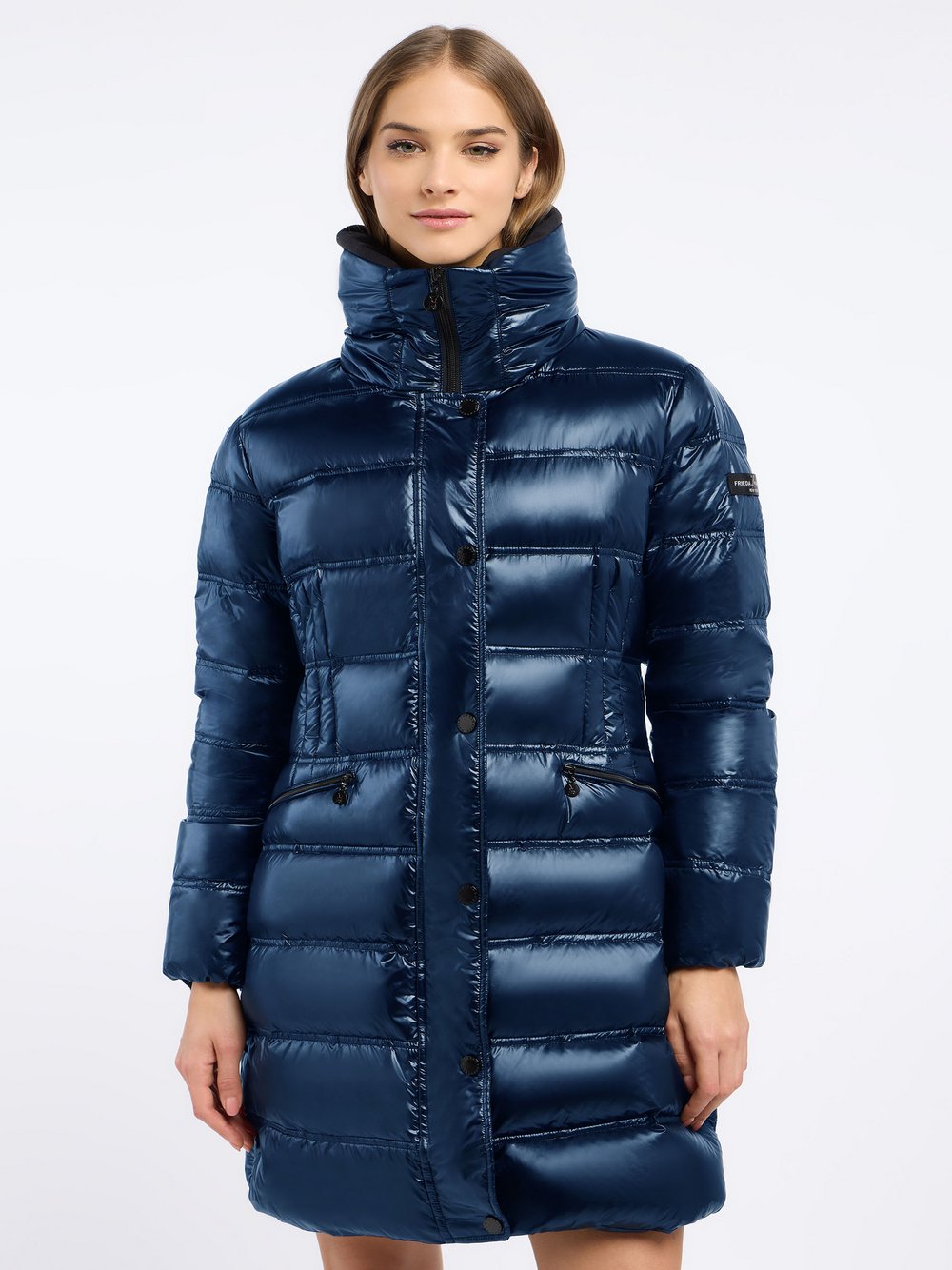 Frieda & Freddies Steppjacke Damen blau, 42