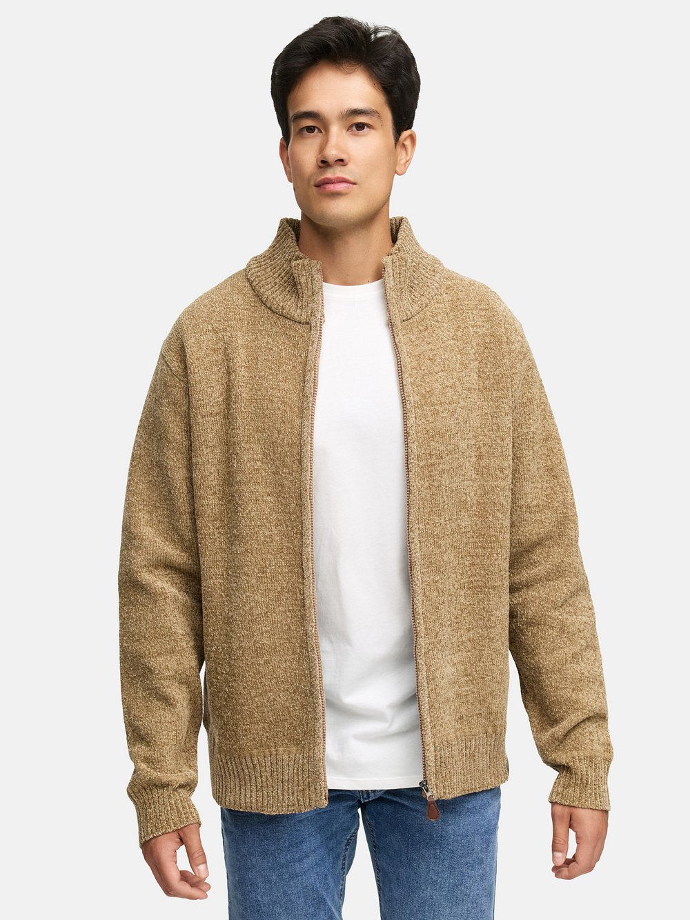 Indicode Strickjacke Herren beige, M
