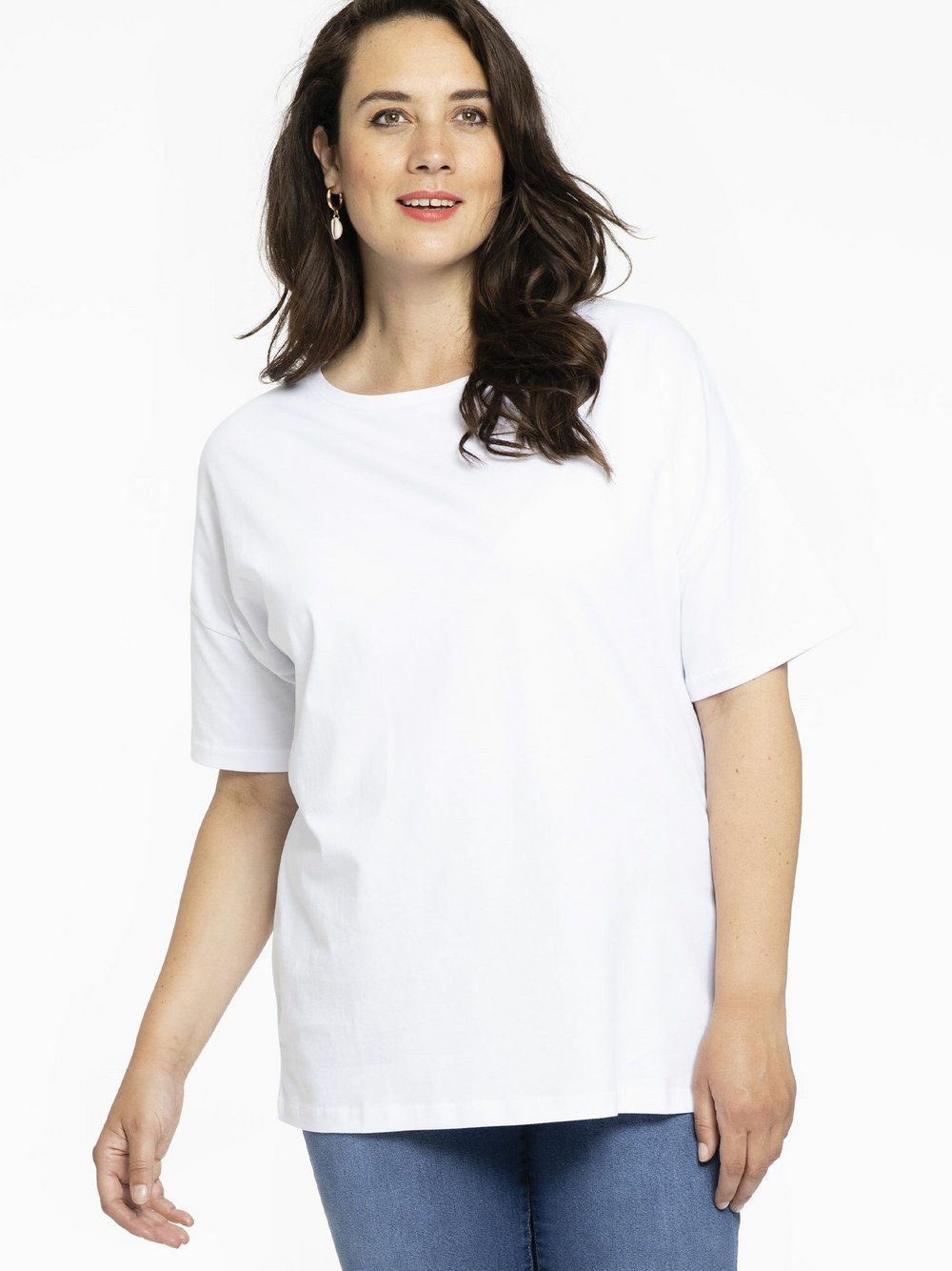 YOEK T-Shirt Damen Baumwolle weiß, XXXL