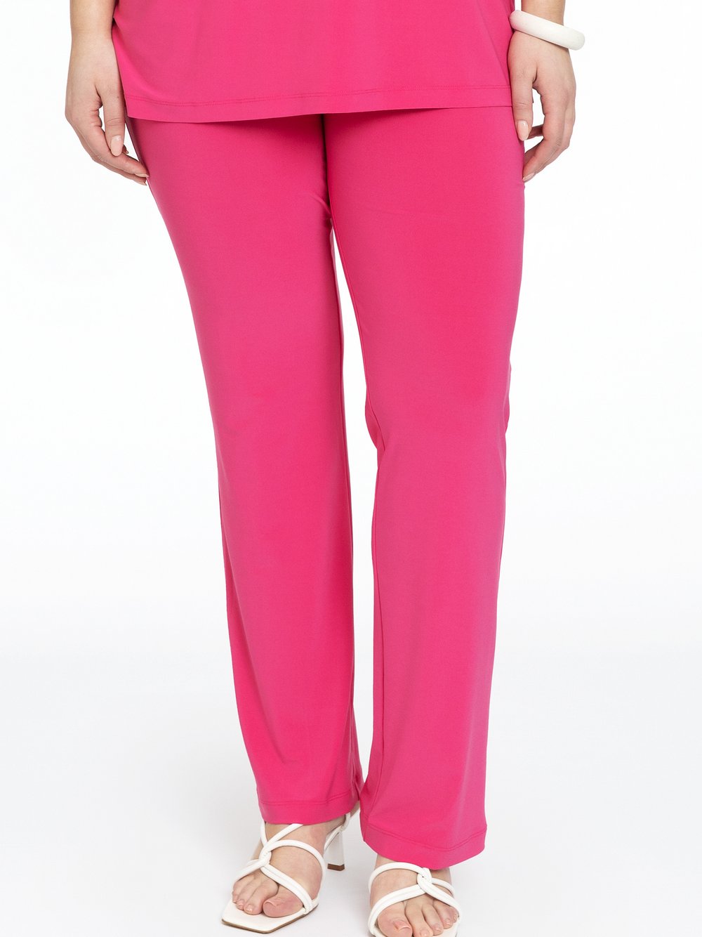 Thumbnail - YOEK Leggings Damen rosa, 54-56