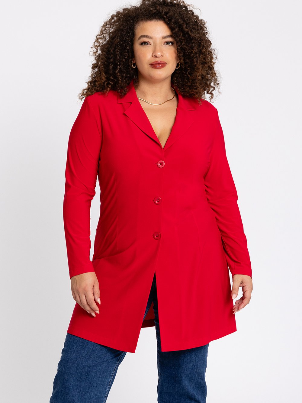 YOEK Blazer Damen rot, 42-44