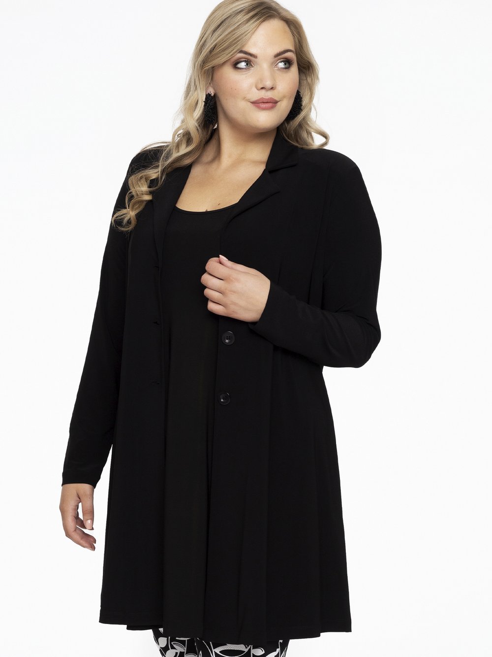 Thumbnail - YOEK Blazer Damen schwarz, 42-44