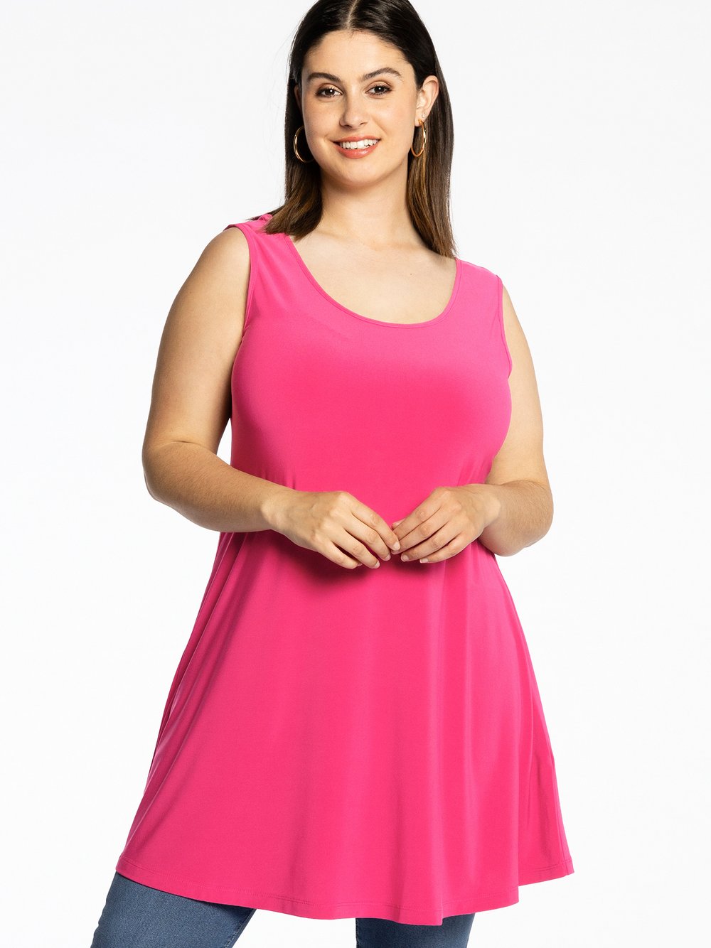 Thumbnail - YOEK Top Damen rosa, 46-48