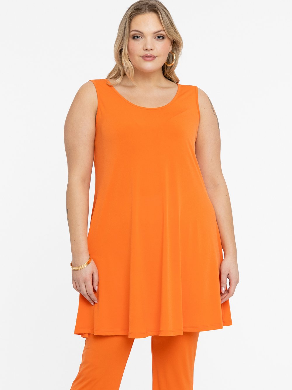 Thumbnail - YOEK Top Damen orange, 42-44