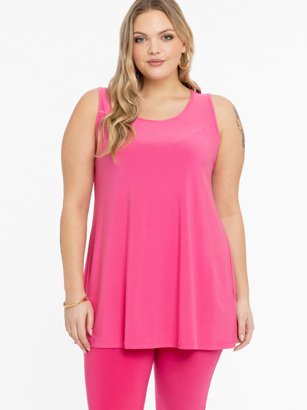 YOEK Top Damen rosa, 50-52