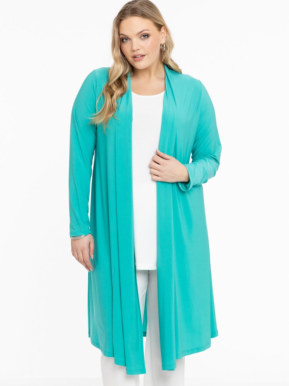 YOEK Strickjacke Damen blau, 46-48