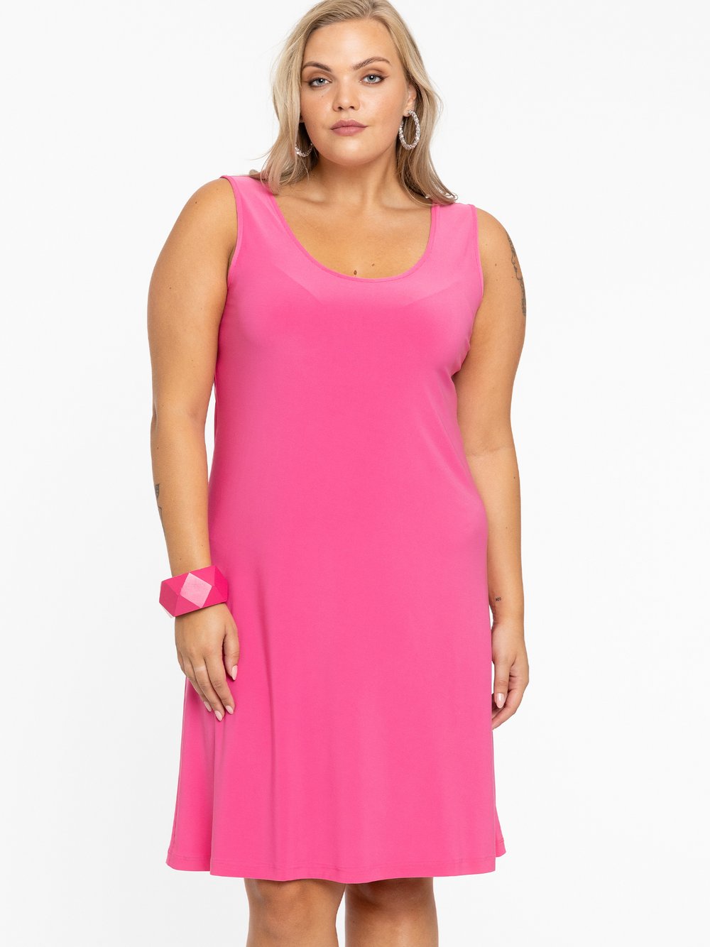 YOEK Kleid Damen rosa, 46-48
