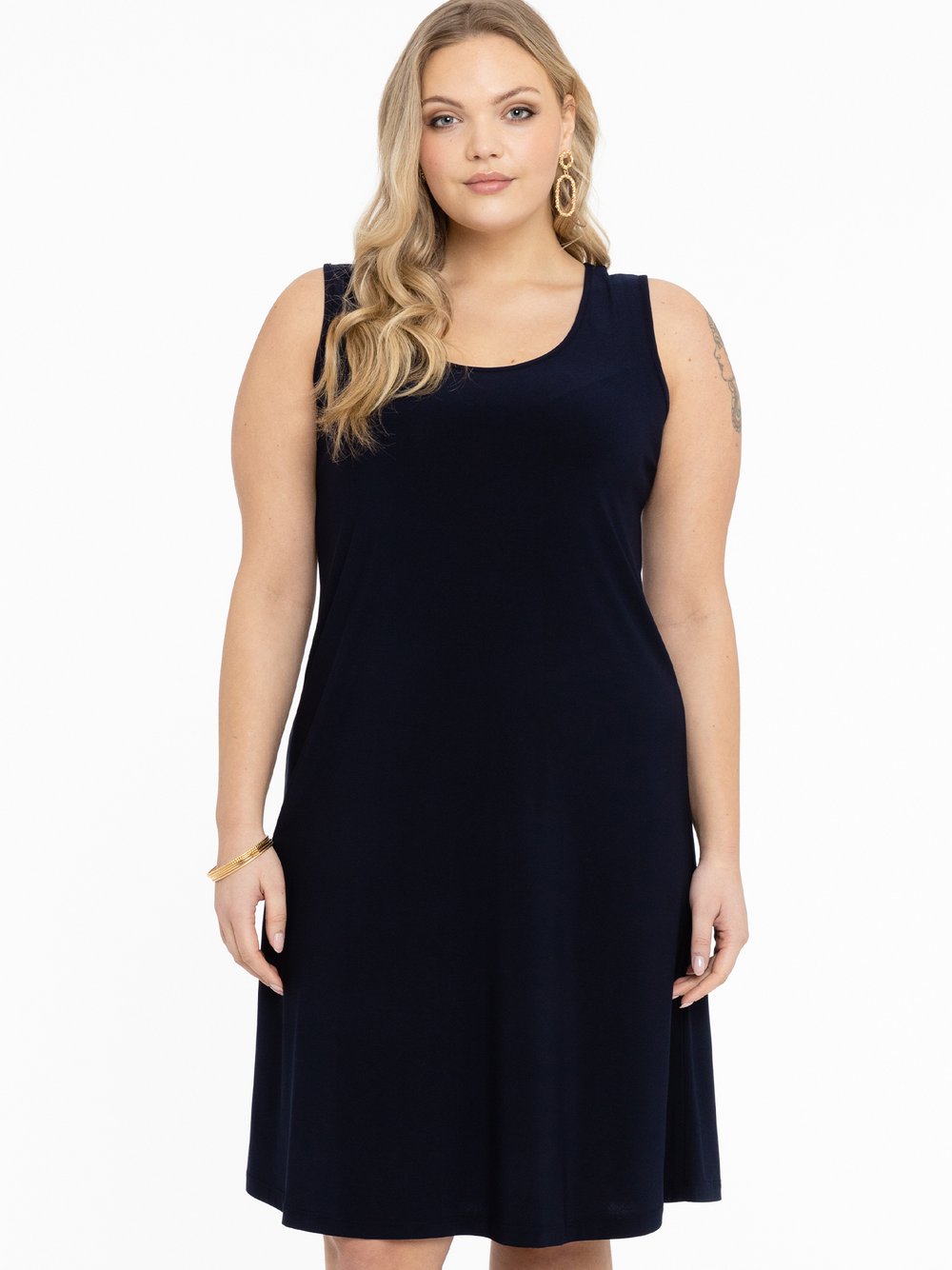 YOEK Kleid Damen blau, 42-44