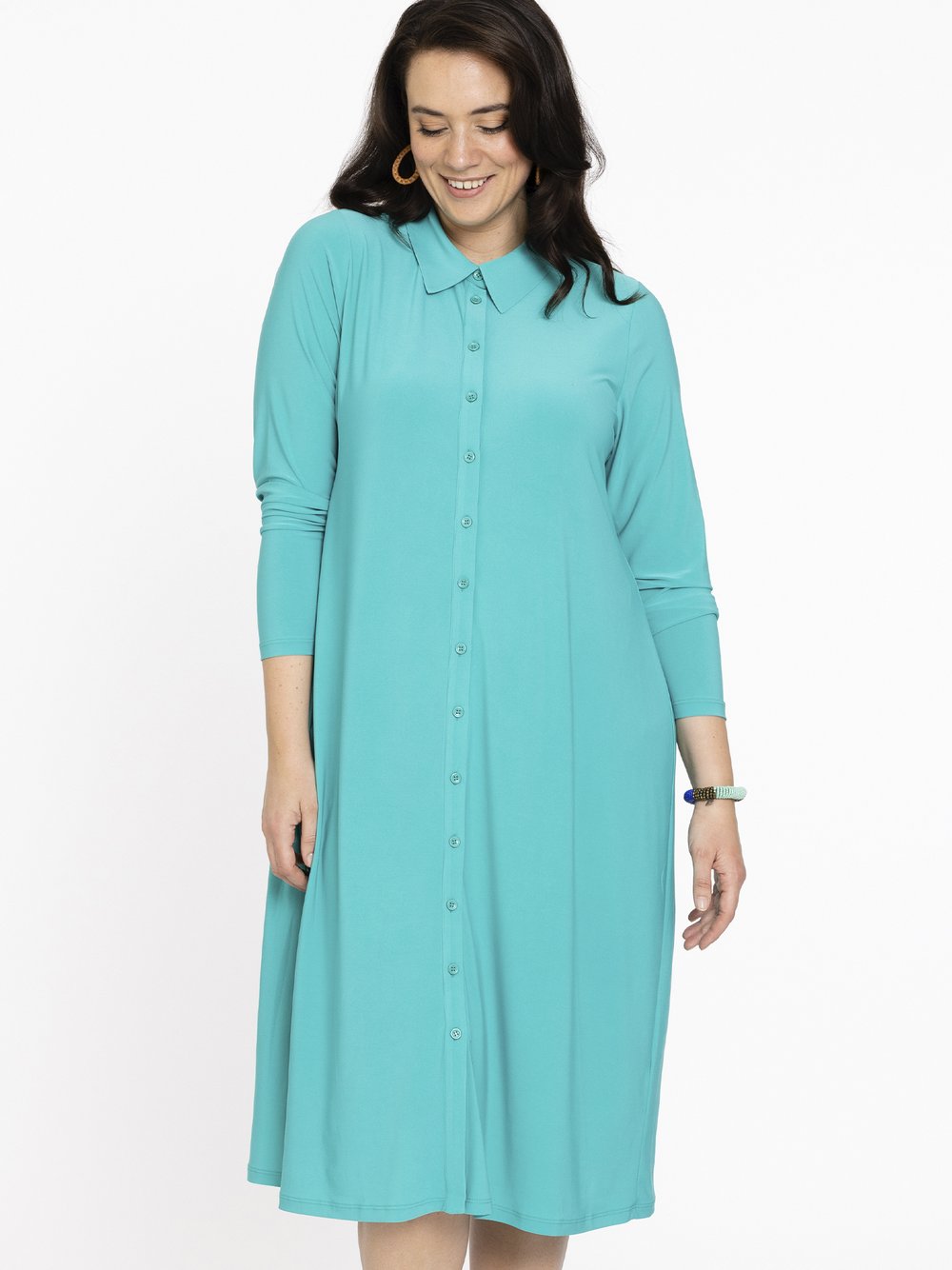 YOEK Bluse Damen blau, 54-56