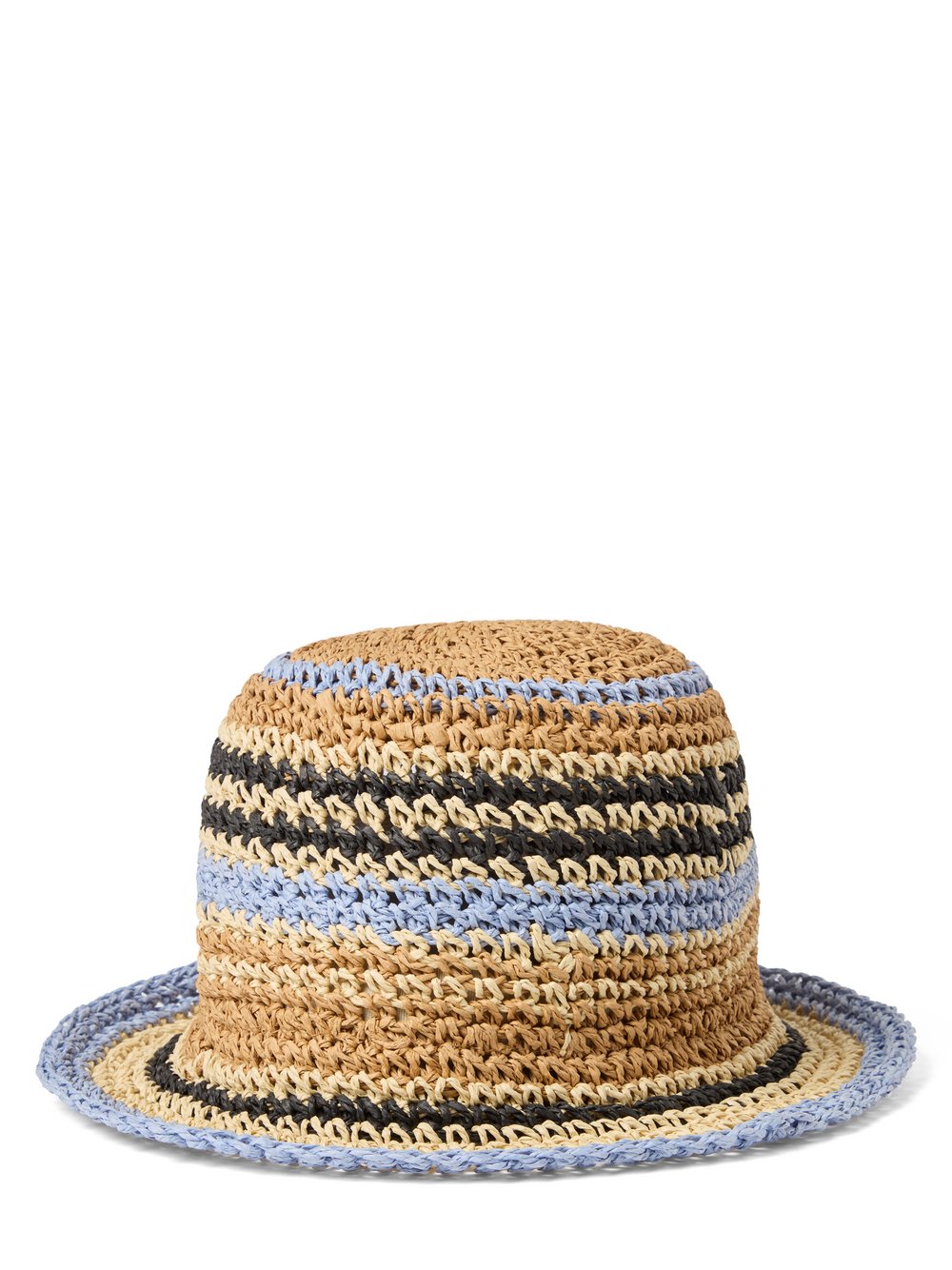 Marie Lund kapelusz typu cloche Kobiety papier brązowy|wielokolorowy, ONE SIZE