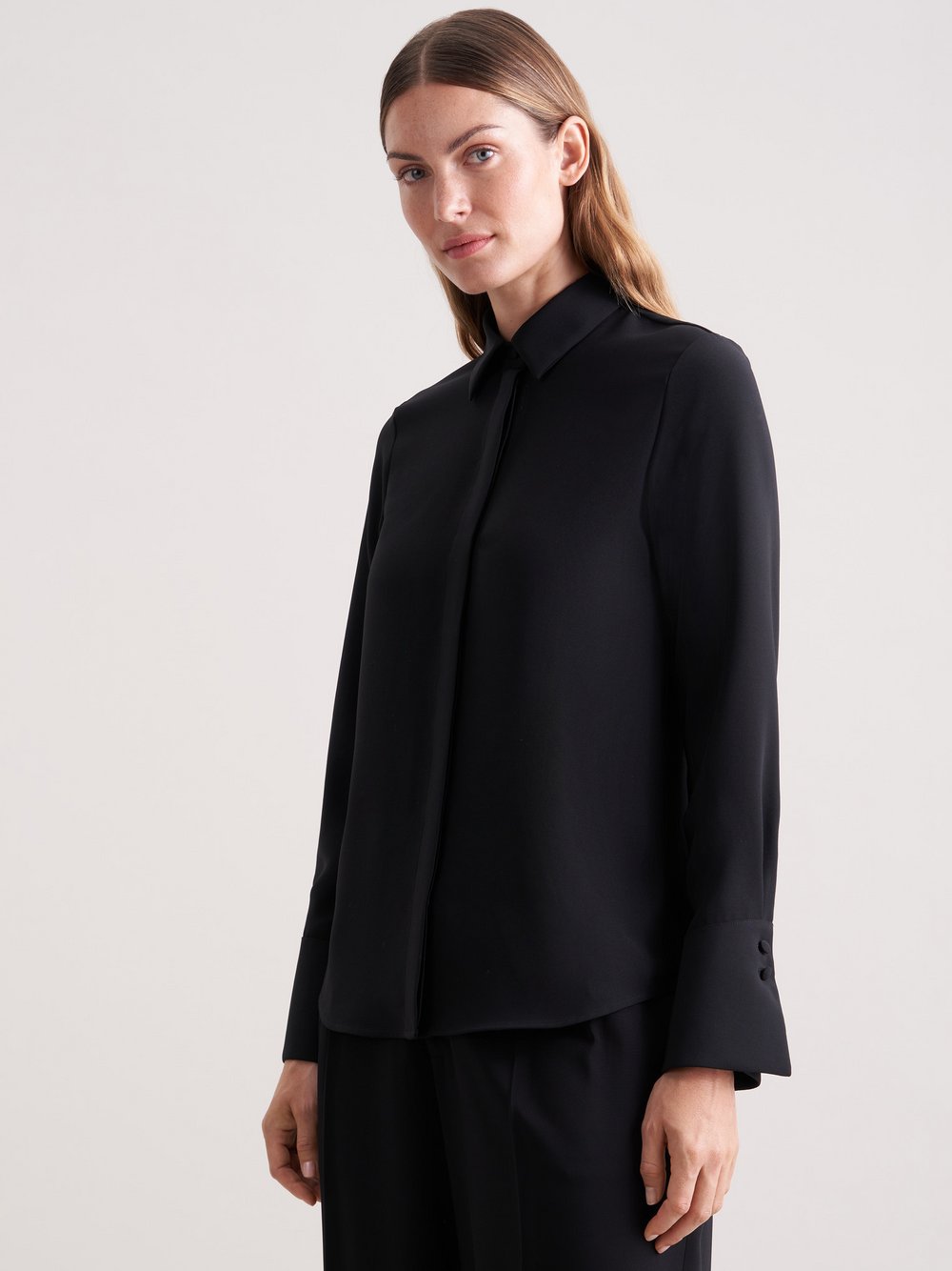 Thumbnail - Seidensticker Hemdbluse Damen schwarz, 34