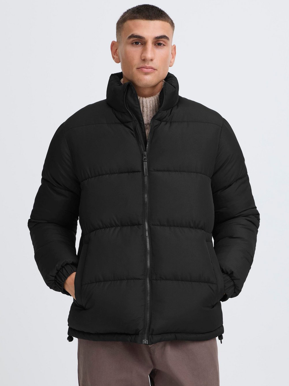 Thumbnail - Solid Steppjacke Herren schwarz, XXL