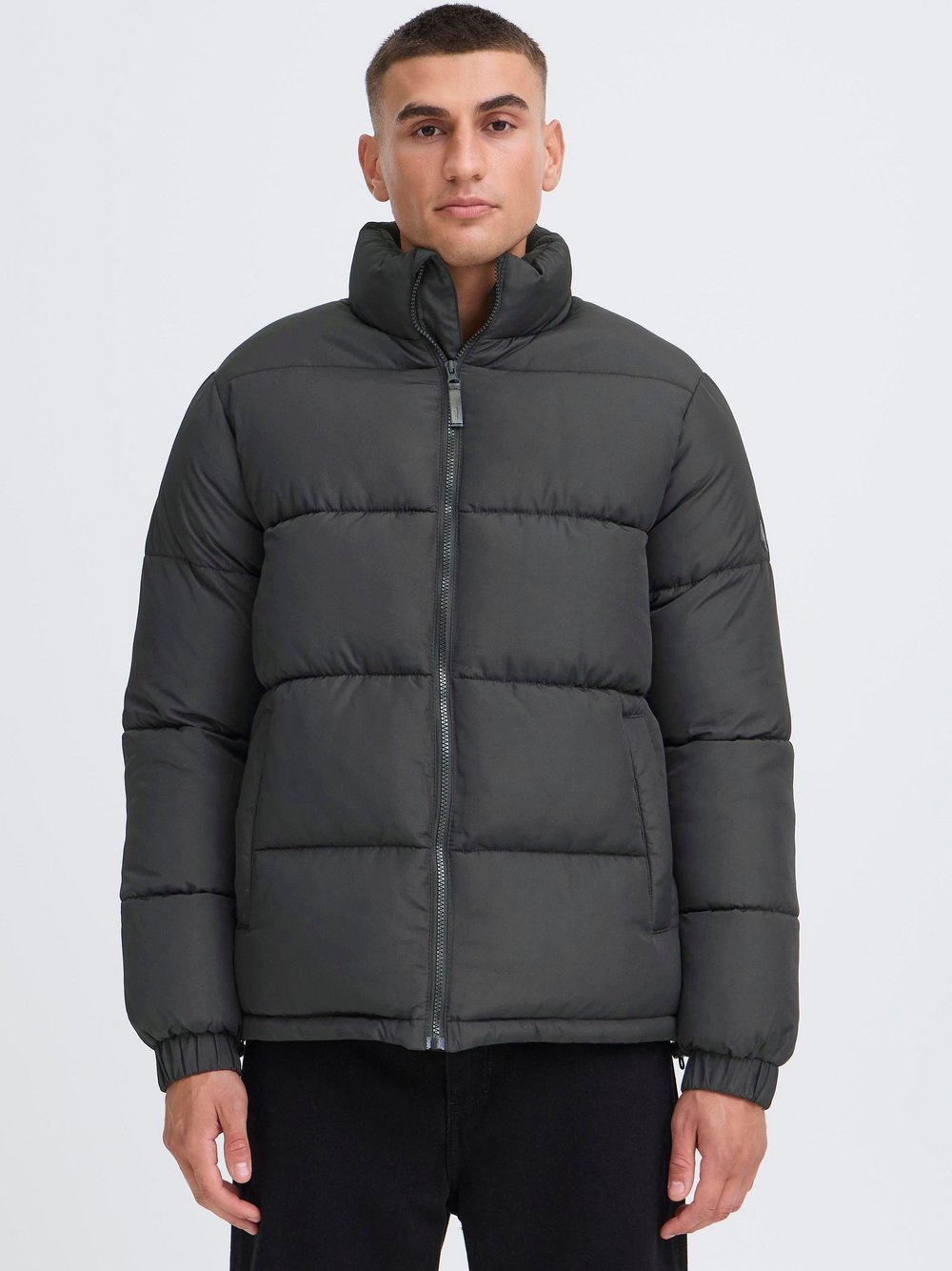 Thumbnail - Solid Steppjacke Herren grau, L