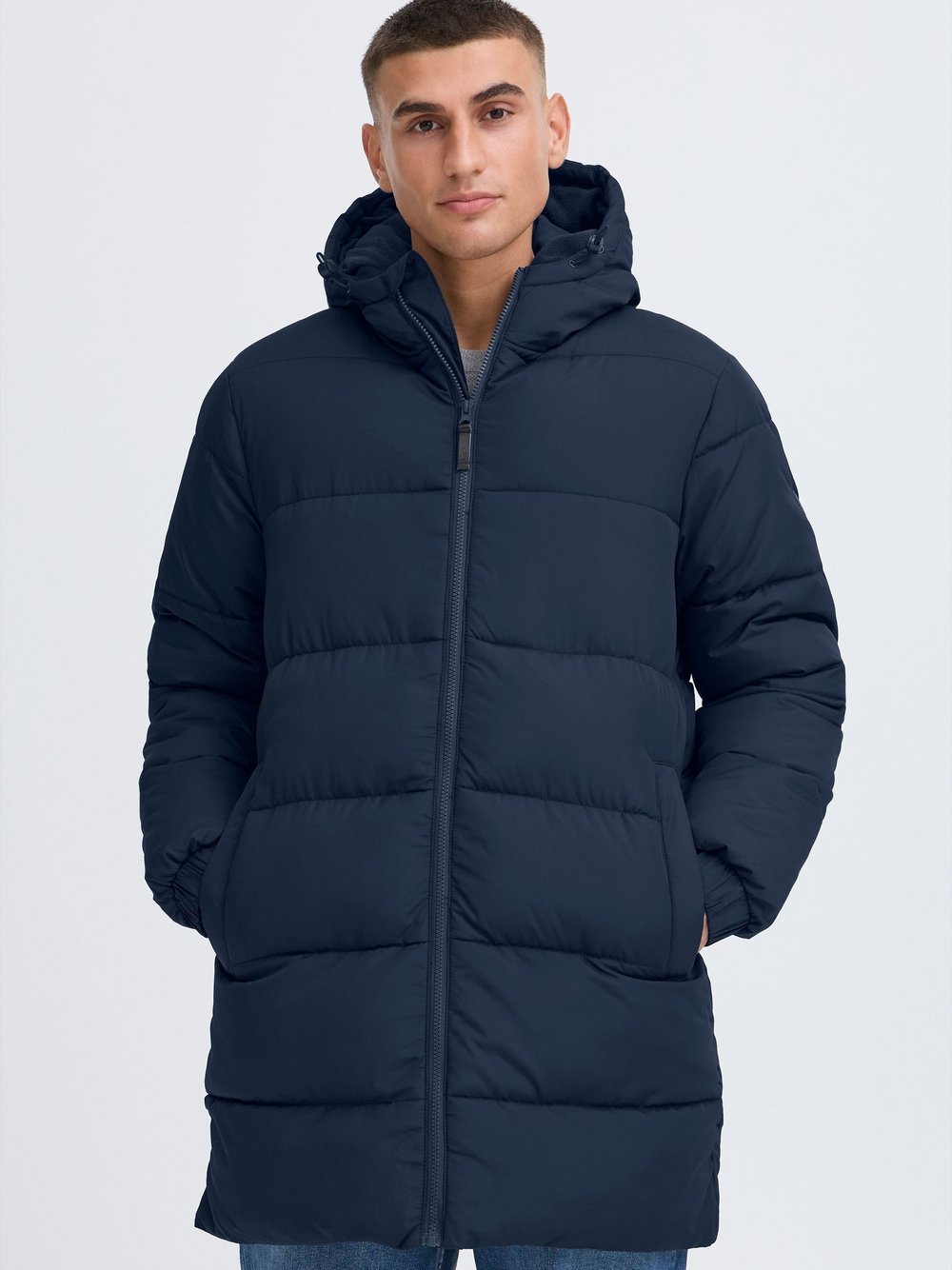Solid Steppmantel Herren blau, XXL