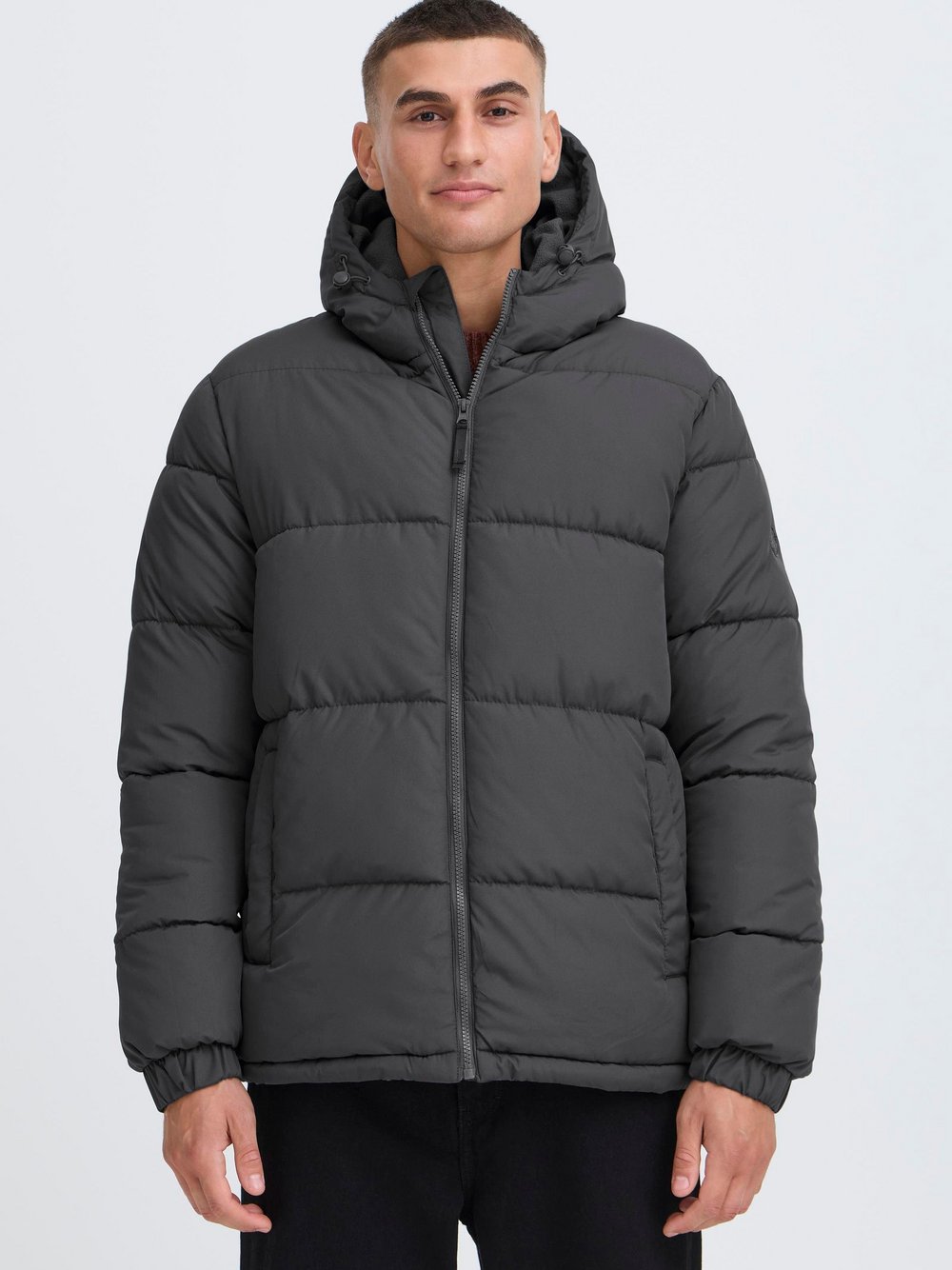 Solid Steppjacke Herren grau, L