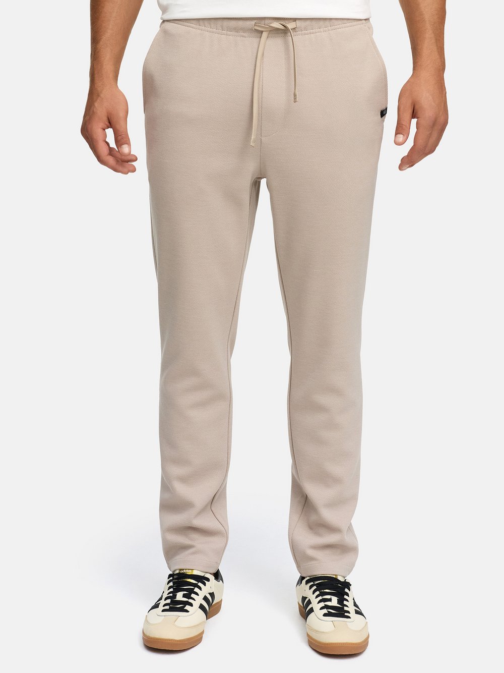 Indicode Chinohose Herren blau, M