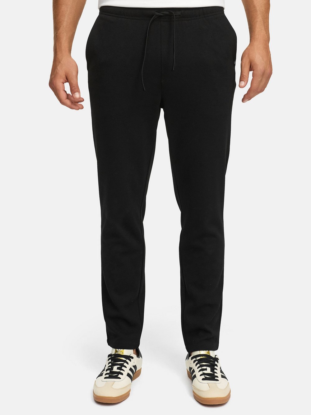 Indicode Chinohose Herren schwarz, XL