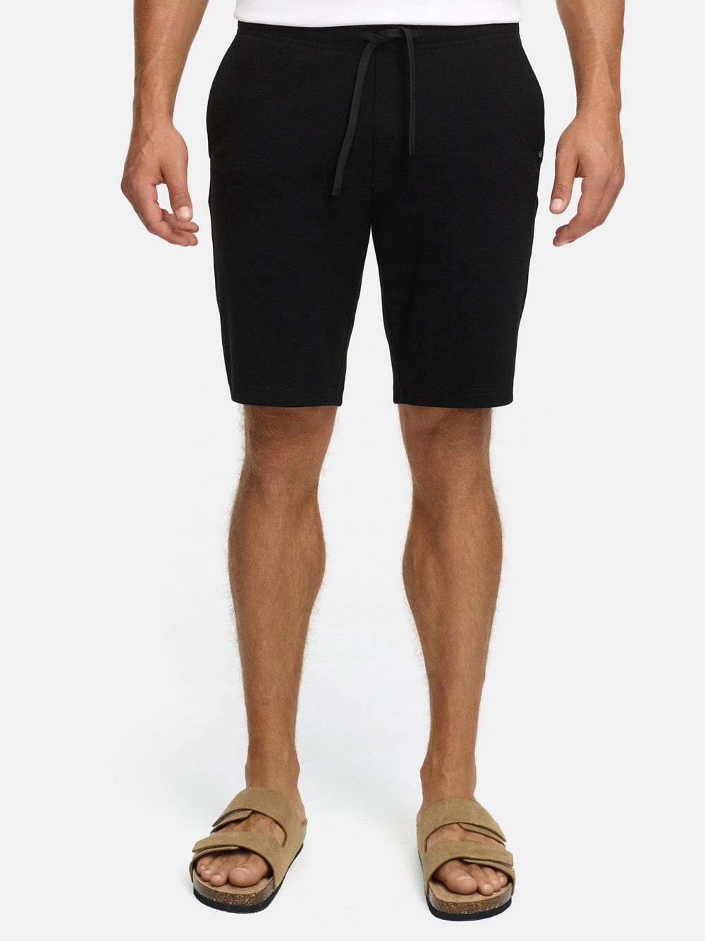 Indicode Chino-Shorts Herren schwarz, S