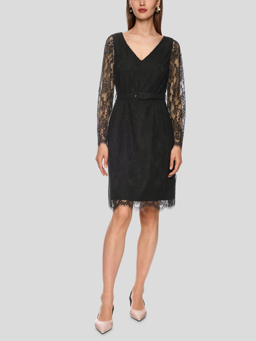 Thumbnail - Marc Cain Kleid Damen Baumwolle schwarz, 40