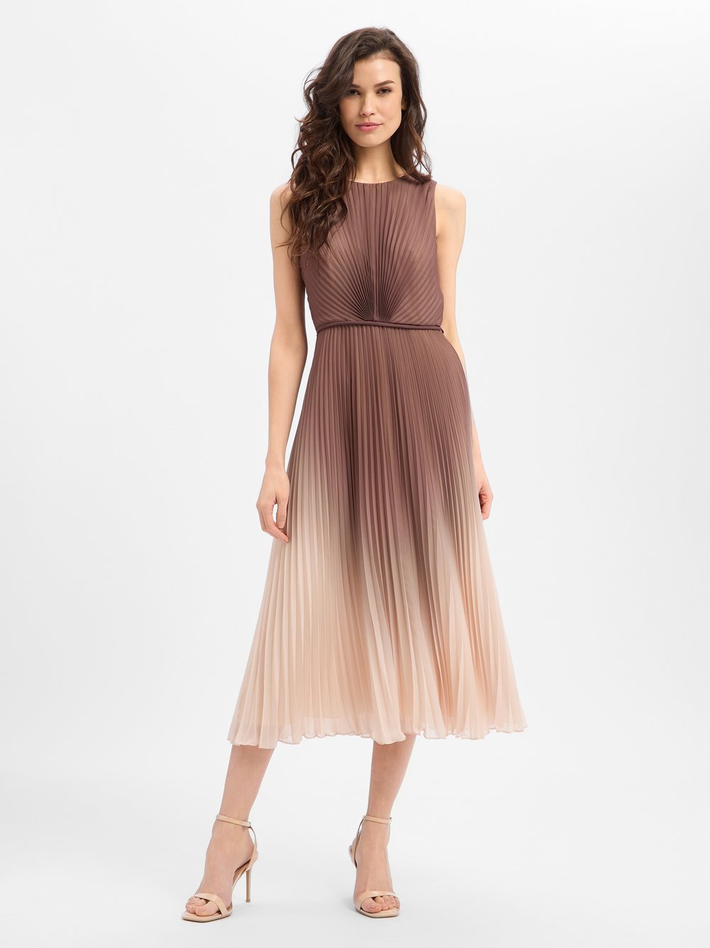 Ambiance Abendkleid Damen braun, 44