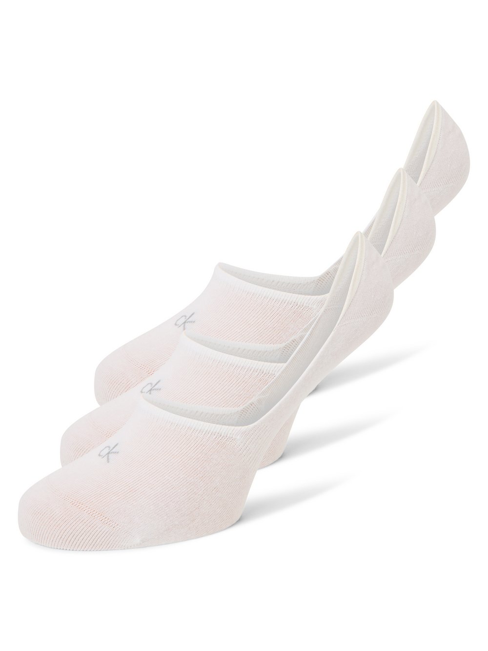 Calvin Klein Socken im 3er-Pack Herren Baumwolle weiß, 43-46