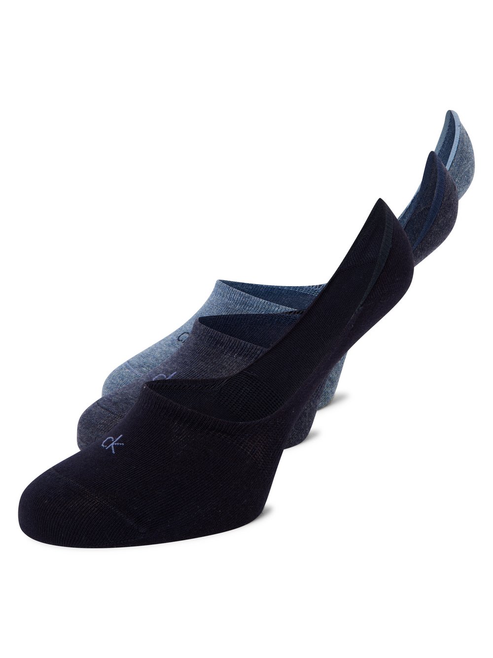 Calvin Klein Socken im 3er-Pack Herren Baumwolle blau, 43-46