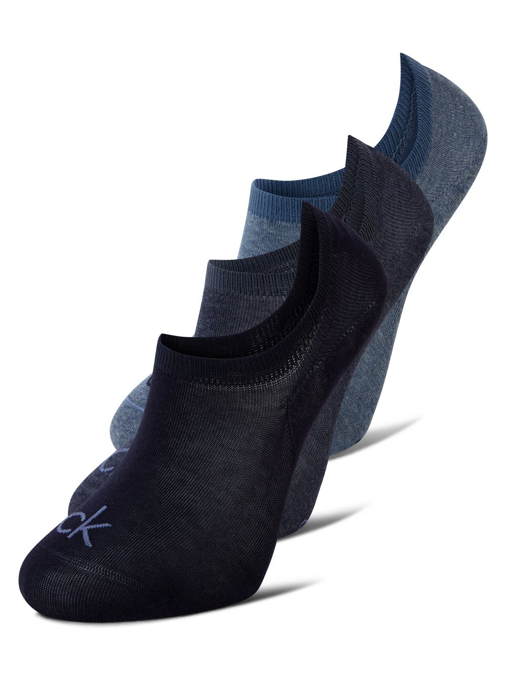 Calvin Klein Socken im 3er-Pack Herren Baumwolle blau, 43-46