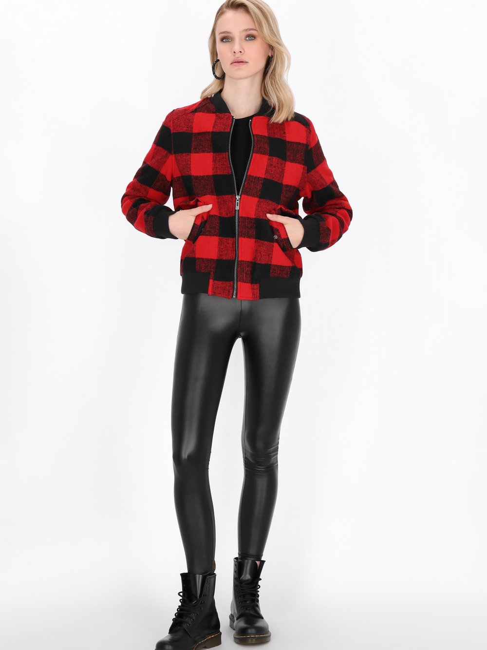 Thumbnail - MyMo Jacke Damen mehrfarbig gemustert, M