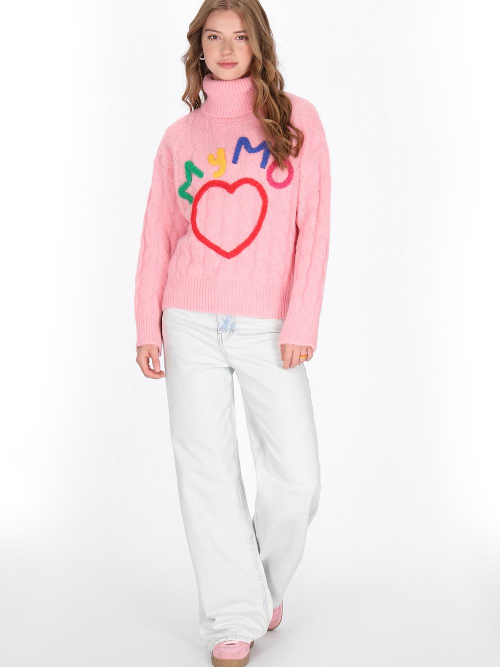 MyMo Pullover Damen rosa, XS/S