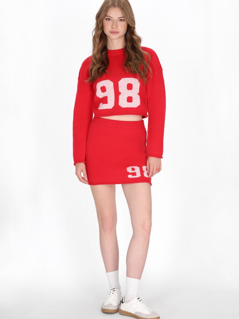 MyMo Rock Damen Viskose rot, M/L