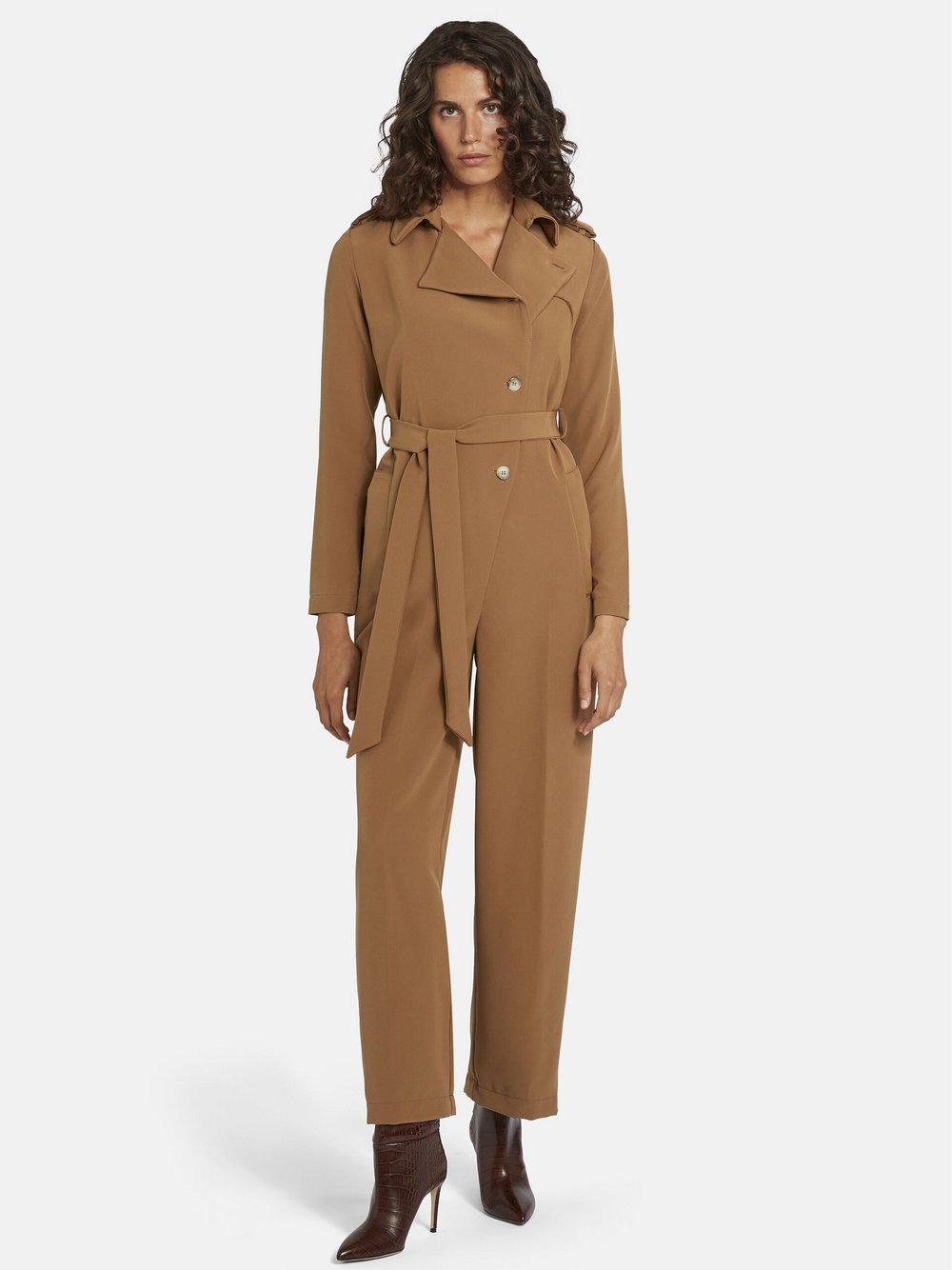 Nicowa Jumpsuit Damen braun, 38