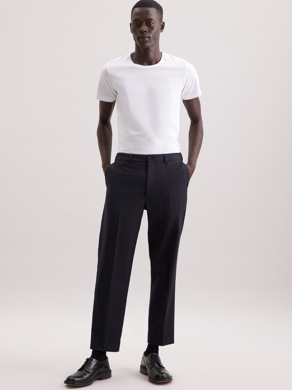 Seidensticker Chino Herren blau, 48