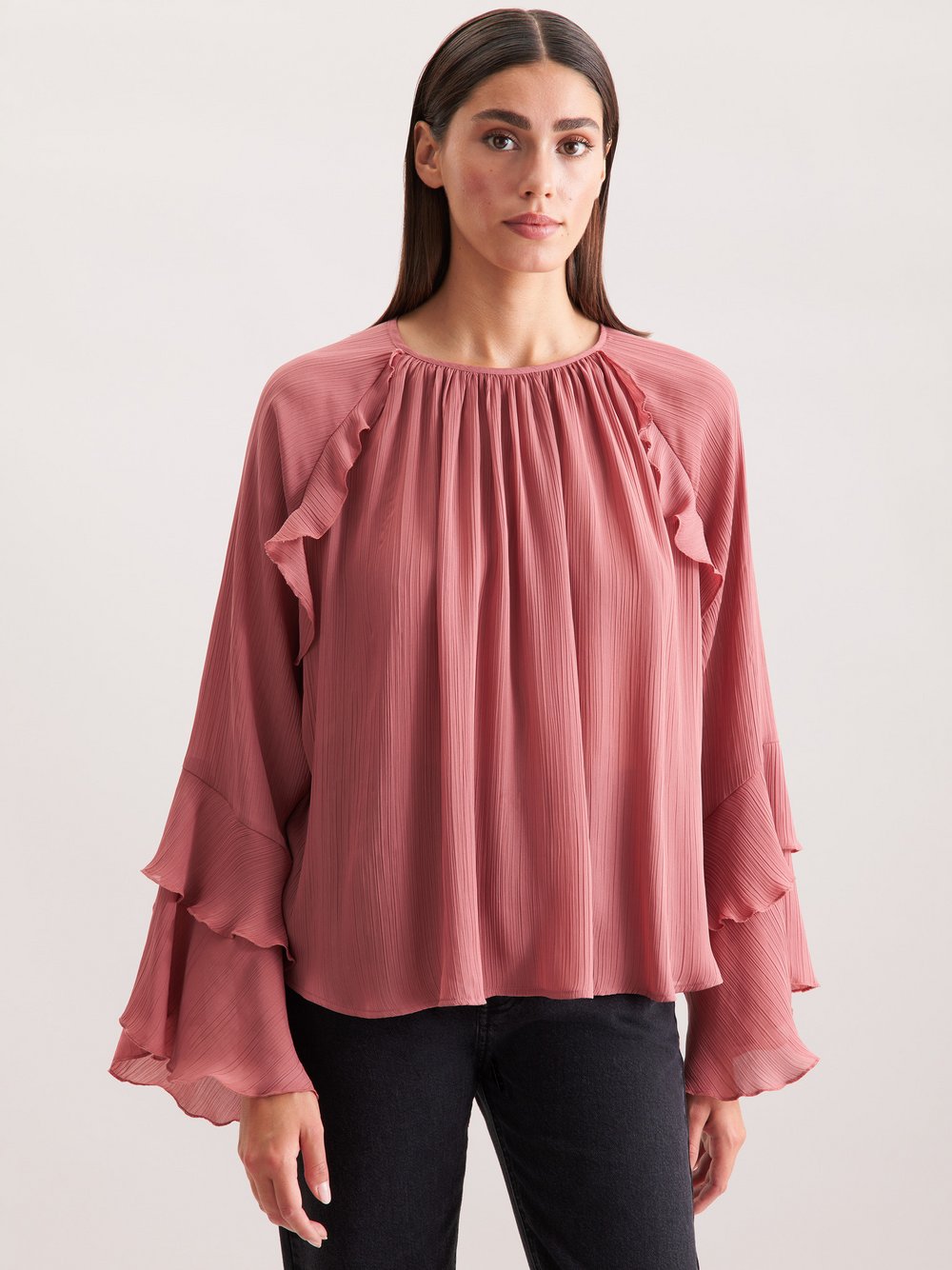 Seidensticker Schlupfbluse Damen rosa, 42