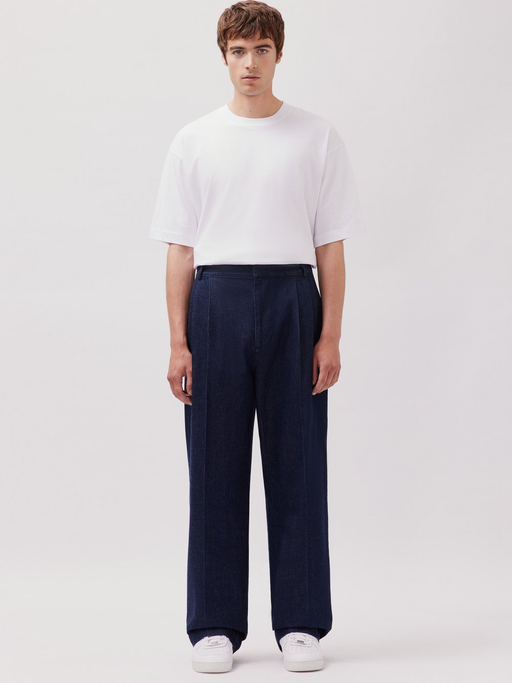 Thumbnail - Studio Seidensticker Chino Herren Baumwolle blau, S