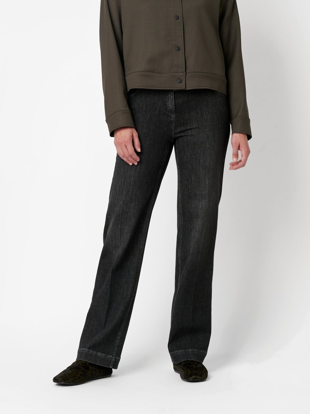 TONI Jeans Damen Baumwolle grau meliert, 38