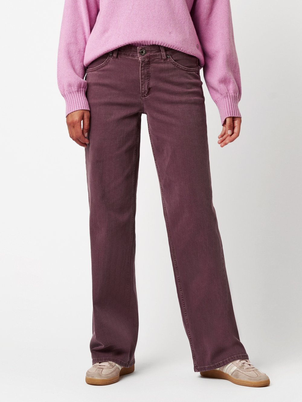 Thumbnail - TONI Jeans Damen Baumwolle lila, 42